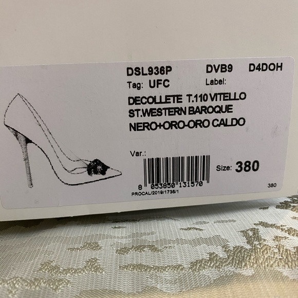 Versace Baroque print Medusa pumps 🔥 - Picture 3 of 8